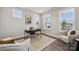 Well-lit office with neutral decor, offering a tranquil and productive workspace at 5013 Duval Cir, Tega Cay, SC 29708