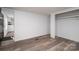 Bedroom with a view of a large closet space and wood floors at 521 N Mulberry St, Cherryville, NC 28021