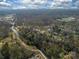 An aerial view of the river, trees, and homes at 5300 Buckingham Dr, Charlotte, NC 28209