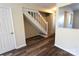 Hallway with staircase at 8224 Golf Ridge Dr, Charlotte, NC 28277