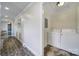 Convenient laundry room with washer and dryer hookups, next to hallway at 836 Love Rd, Blackstock, SC 29014