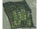 Aerial view showcasing community layout with parks, garden, lawn, entry gate, monument, and multiple home lots at 1045 Maxwell Ct # 10, Marvin, NC 28173