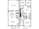 Detailed floor plan showcasing the layout of this new home, including a garage and primary suite at 114 Ciara Pl # E, Mooresville, NC 28117