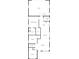 Detailed floor plan showcasing the layout of the home including bedrooms, bathrooms, living areas, and garage at 118 W Lee Ave, Bessemer City, NC 28016