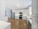 Bright kitchen with stainless steel appliances, white cabinets, and an open layout at 1210 Aragon Beach Rd, Rock Hill, SC 29732