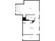 Upstairs floor plan of home with hall, bathroom, bedroom, and walk-in closet at 2702 Occaneechi Ct, Waxhaw, NC 28173