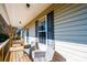 Inviting front porch with chairs, offering a cozy outdoor seating area with wood flooring at 3415 23Rd Ne St, Hickory, NC 28601