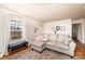 Comfortable living room featuring hardwood floors, natural light, and a cozy seating arrangement at 3415 23Rd Ne St, Hickory, NC 28601