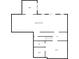 Floor plan showcasing the basement layout, including a recreation room, hall, bathroom, and rooms at 705 Old Cove Rd, Tega Cay, SC 29708