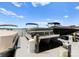 View of pontoon boats on a sunny day, docked on a private boat slip with crystal-clear water at 132 Tuskarora Point Ln, Mooresville, NC 28117