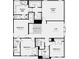 Second floor plan featuring 3 bedrooms, 2 bathrooms, owner's suite, owner's bath, loft, and laundry at 13308 Chopin Ridge Rd, Huntersville, NC 28078