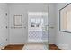 Bathroom featuring a glass enclosed shower and stylish tile design at 1816 Beverly Dr, Charlotte, NC 28207