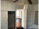 Bedroom featuring built-in storage and a glimpse into the next room at 437 & 437 1/2 Hope St, Rock Hill, SC 29730