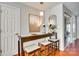 Cozy eating area with a modern table and comfortable seating at 509 N Graham St # 2D, Charlotte, NC 28202
