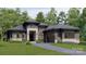 Charming single-story home with a gray driveway, well-maintained lawn, and stone accents at 519A Huffstetler Rd, Gastonia, NC 28056