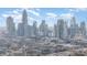 Expansive skyline view with a clear perspective of the city's iconic towers at 525 N Graham St # 3B, Charlotte, NC 28202