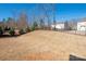 Large backyard with mature trees providing shade and privacy at 865 Kathy Dianne Dr, Fort Mill, SC 29707