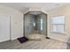 Beautiful bathroom with a glass enclosed shower and tile flooring at 865 Kathy Dianne Dr, Fort Mill, SC 29707