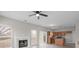 Open-concept kitchen and living area offers modern appliances and lots of natural light at 9413 Pastern Ct, Charlotte, NC 28216