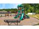 Spacious playground provides a great location for physical fitness and creative play at 104 Woodhall Way, Troutman, NC 28166