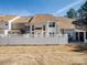 Fenced backyard offering privacy and space for outdoor activities at 11420 Glaetzer Ln, Charlotte, NC 28270
