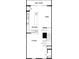 Detailed floor plan of the living area showing the kitchen, cafe, and living room layouts at 15336 Ballancroft Pkwy # 16, Charlotte, NC 28277