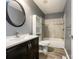 Bathroom featuring a vanity, a toilet and a bath tub at 1589 E Lakewood Dr, Rock Hill, SC 29732