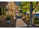 Scenic backyard with a waterfront firepit and seating, great for gathering and outdoor enjoyment at 18201 Town Harbour Rd, Cornelius, NC 28031