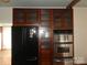 Kitchen with stainless steel appliances and custom cabinets at 201 W Rice St, Landis, NC 28088