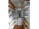 Pantry with custom shelving and ample storage at 201 W Rice St, Landis, NC 28088