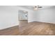 Spacious living room featuring stylish floors and a ceiling fan at 2028 Hendil St, Conover, NC 28613