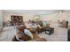 Spacious basement featuring a pool table, seating area, and stylish decor at 213 Patternote Rd, Mooresville, NC 28117