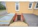 Stairs leading to the basement from the deck at 333 7Th Nw St, Hickory, NC 28601