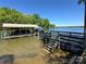 Private boat dock with covered boat slips and easy access to the lake at 5153 Glenwood St, Sherrills Ford, NC 28673