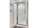 Modern bathroom shower with glass doors and chrome fixtures at 908 Morien St, Richburg, SC 29729