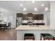 Kitchen with stainless steel appliances and granite countertops island at 9611 Rayneridge Dr, Huntersville, NC 28078