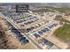 Community aerial shot showing the property, nearby amenities, and attractive neighborhood layout at 11031 Larkslea Ln, Charlotte, NC 28278