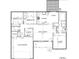 Detailed floor plan showcasing the layout of this home, including the kitchen, bedrooms, and garage at 149 Ole Eastpointe Dr, York, SC 29745