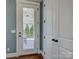 Bright entryway featuring a glass door leading to an outdoor patio area at 1538 Riverwalk Pkwy, Rock Hill, SC 29730