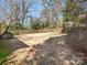 Large backyard features a lawn, mature trees, and a wooden fence at 3142 Wimbledon Ln, Rock Hill, SC 29732