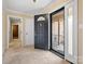 Open entryway with a view of the porch and a black front door at 3142 Wimbledon Ln, Rock Hill, SC 29732