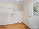 Functional laundry room with shelving, and access to the outside at 3142 Wimbledon Ln, Rock Hill, SC 29732