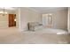 Comfortable living room featuring neutral carpeting and a traditional-style sofa at 3142 Wimbledon Ln, Rock Hill, SC 29732
