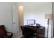 Office with a desk, an office chair, a computer, and a floor lamp at 3309 Juneberry Pl, Indian Land, SC 29707