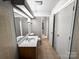 Bathroom with vanity and toilet at 4824 Spring Lake Dr # E, Charlotte, NC 28212