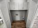 View of the laundry closet with a washer hook up at 4824 Spring Lake Dr # Apt E, Charlotte, NC 28212