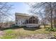 Expansive backyard with screened in porch, perfect for outdoor living and entertaining at 2010 Hollyhedge Ln, Indian Trail, NC 28079