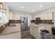 Spacious kitchen with stainless steel appliances, granite countertops, and a kitchen island at 2010 Hollyhedge Ln, Indian Trail, NC 28079