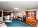 Open living area with adjacent kitchen and classic decor at 237 Creekstone Ln, York, SC 29745