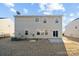 Exterior view of the backyard with a lawn and two-story house at 241 Catoctin Rd, Rock Hill, SC 29732
